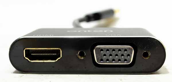 Dual output USB to HDMI VGA