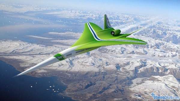 Pesawat Supersonic N+2 untuk 80 penumpang