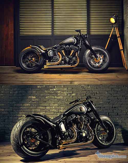 Modifikasi motor gede Harley Davidson