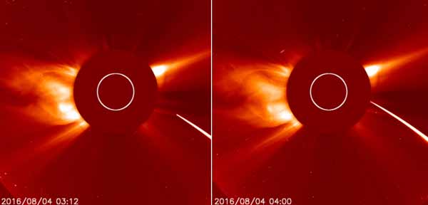 Komet Kreutz menguap karena terlalu dekat matahari