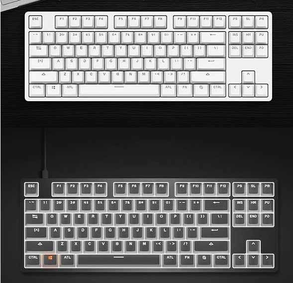 keyboard mekanik Xiaomi Yuemi K01 tipe TTC Red