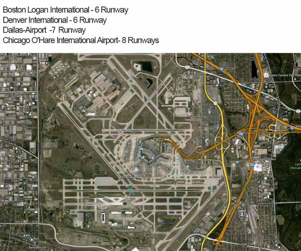 Airport paling banyak memiliki landasan pesawat