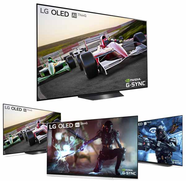 TV LG OLED E9 C9 dan B9 dengan G-Sync