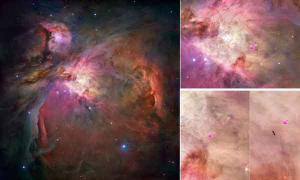 Mysterious UFO Sighting 18000x18000 Orion Nebula