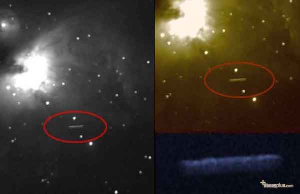 Mysterious UFO Sighting Orion Nebula teleskop 8 inci