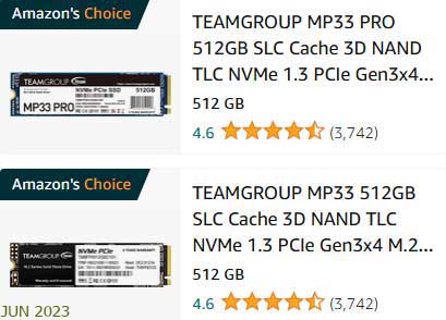 Teamgroup MP33 Pro