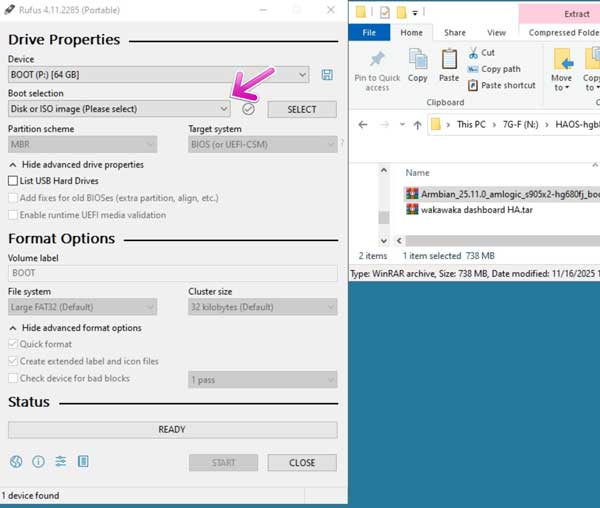 How to copy IMG.GZ to MicroSD or Memory Card