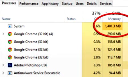 Memakan RAM 1GB Di Windows 7