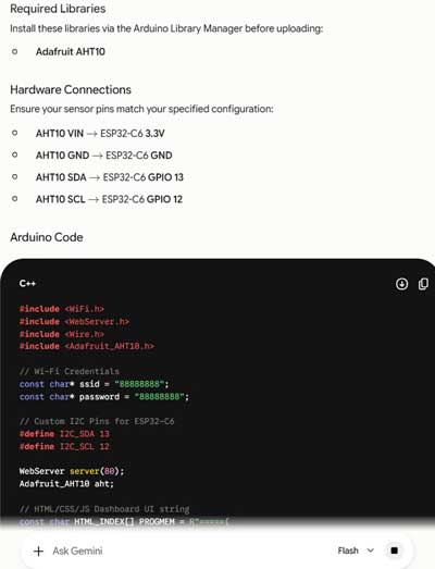 Make Arduino program with Ai