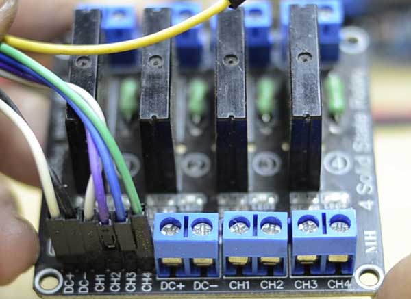 ESP board pin relay and device