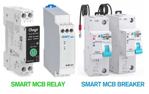 Smart MBC Breaker vs MCB Relay Switch