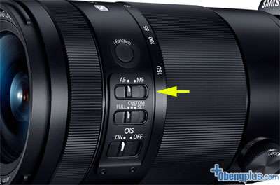 Setting Auto Focus lensa MF dan AF