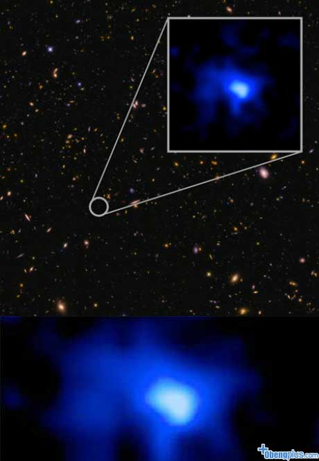 Galaksi EGZ-ZS8-1 paling jauh yang pernah ditemukan