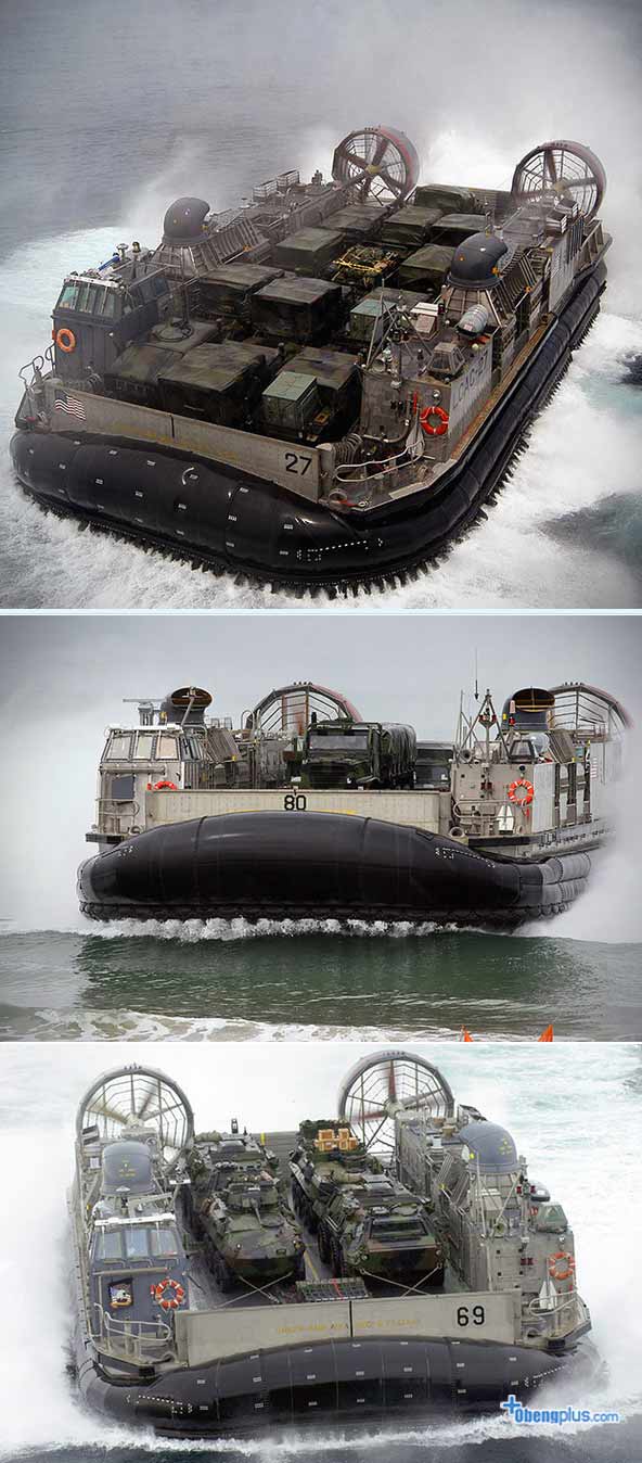 Hovercraft LCAC milik angkatan laut Amerika