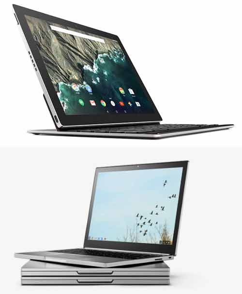 Google Pixel C tablet Android dengan keyboard