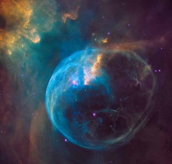 Nebula Bubble NGC 7653