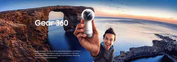 camera 360 derajat Samsung Gear 360 harga 2017