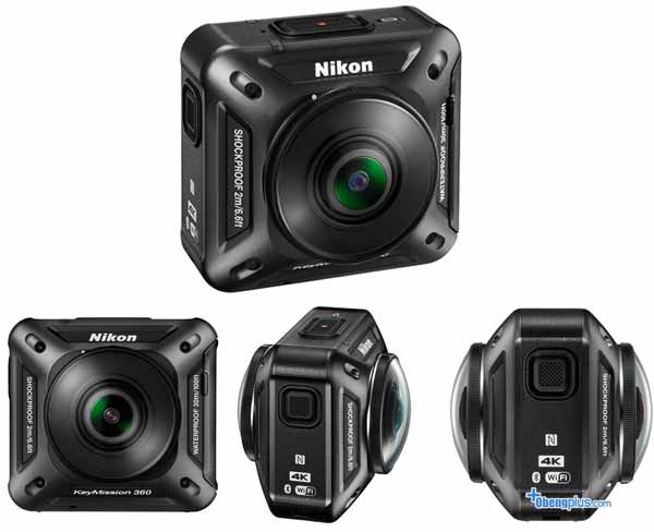 Nikon Keymission 360 camera actioncam