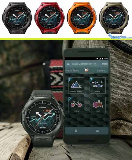 Smartwatch Casio WSD-F10 Android Wear