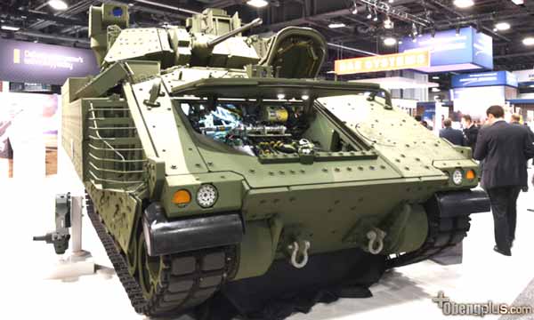 Tank Bradley Fighting di era II kembali di upgrade menjadi tank modern