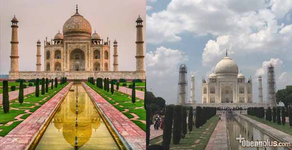 Foto Taj Mahal di India