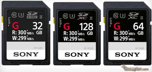 Sony SF-G UHS-II SDXC SDcard tercepat 2017