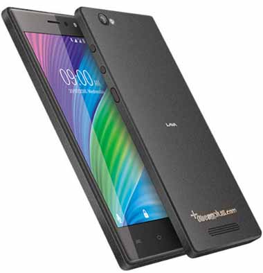 Lava X41+1layar 5 inci kaca 2,5HD Curved procesor Quad Core