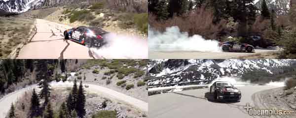 Mobil nge Drift di pegunungan California oleh Chris Forsger