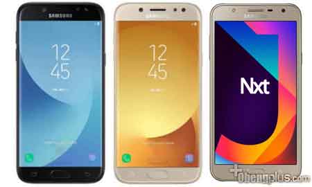 Samsung Galaxy J5 dan Galaxy J7 Android Smartphone model 2017