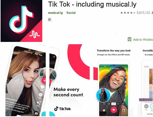 Tik Tok Android gabung dengan Musical