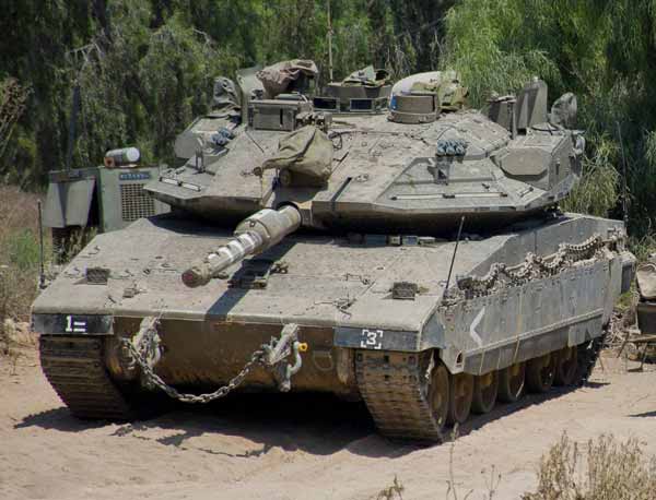 Tank Merkava Mk4 Barak disebut tank pintar