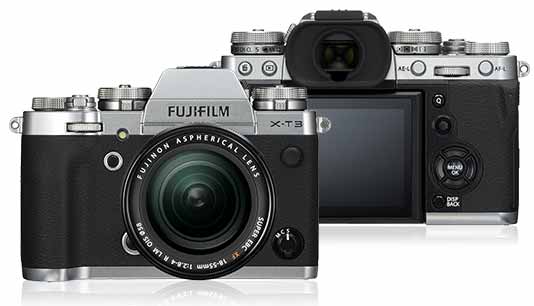 FUJIFILM X-T3 camera dengan 10 bit color sensor 20MP