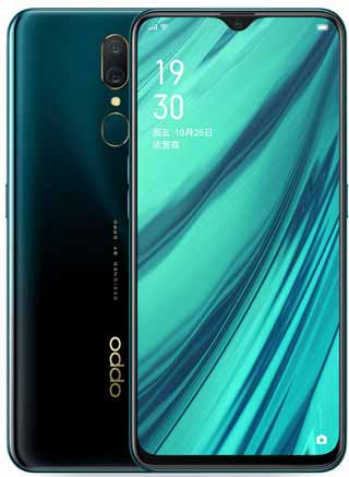 Oppo A9 Helio P70 dengan dual camera dan notch camera depan