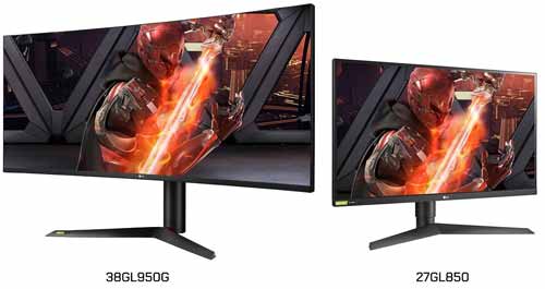 Monitor LG 27GL850 dan LG 38GL950G panel layar Nano IPS support Nvidia G-Sync