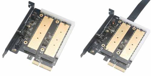 Adaptor untuk M2 SSD ke PCIe