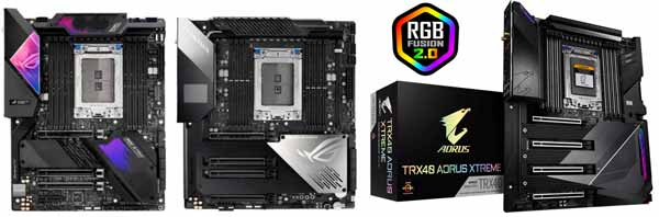 Motherboard RyzenThreadripper seri 3000 buatan Asus