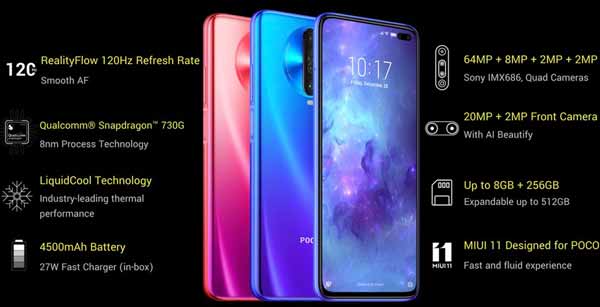 Poco X2 Snapdragon 730FG liquid cooling 6 camera harga hemat