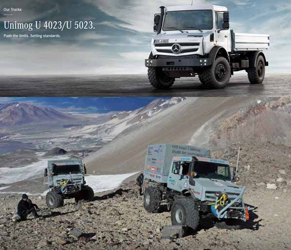 Mercedes Unimog U5023 