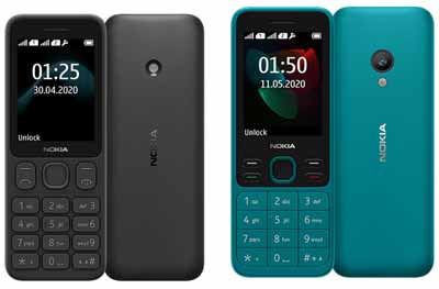 Nokia 125 150 ponsel baterai tahan lama