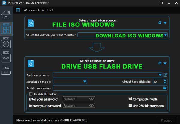 Windows 11 running on Flash Drive or SDcard