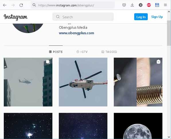 gambar di Instagram simpan ke file HTML