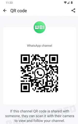 Whatsapp QR community channel