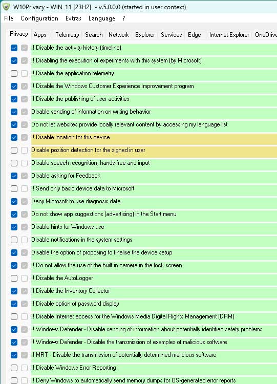 Win10Privacy