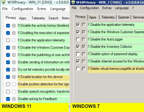Win10Privacy Tweaks