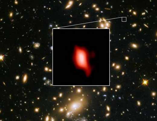 Galaksi MACS1149-JD1 usia 500 juta tahun setelah Big Bang