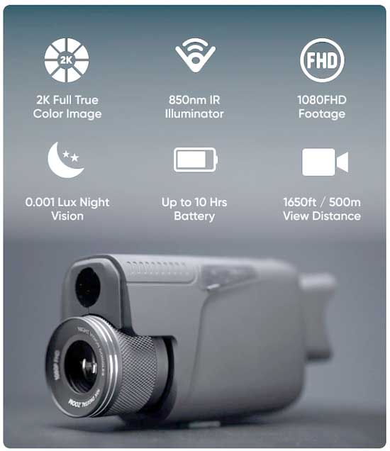 Duovox Ultra night vision camera 