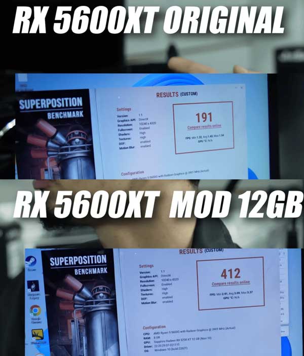 Modifikasi VGA Radeon RX 5600 XT