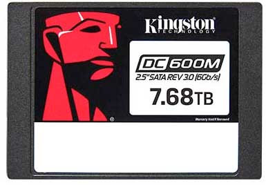 SSD Kingston DC600M SATA satu model kapasitas besar