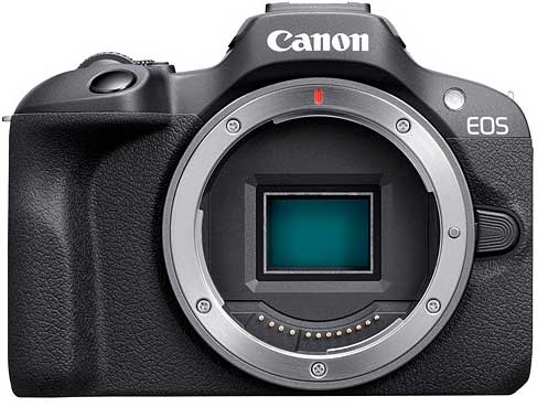 Canon EOS R100 APS C dual pixel CMOS AF 24 MP