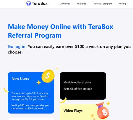 Terabox affiliation